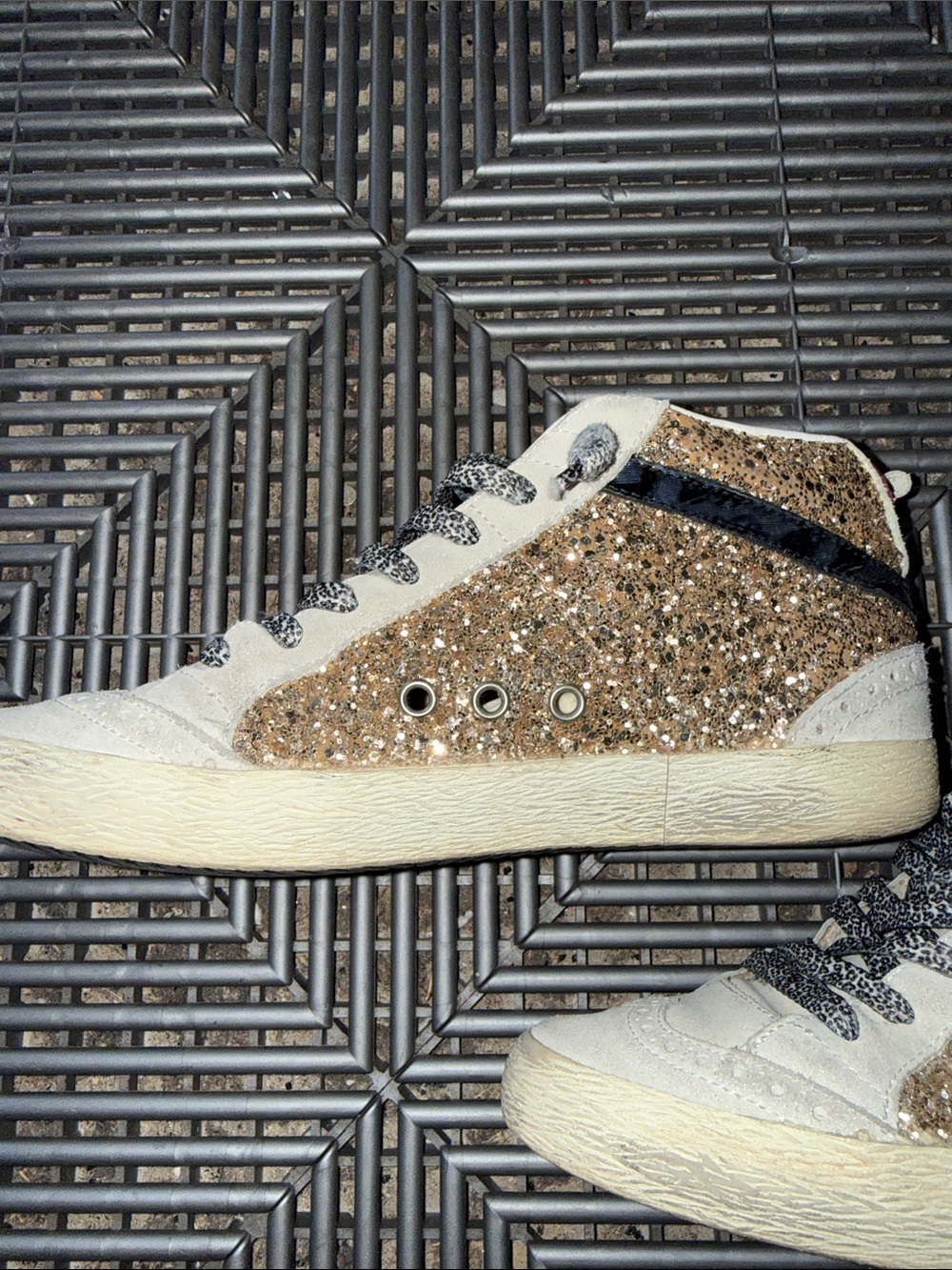 Golden Goose - Midstar mid top gold 38 - Picture 6 of 11